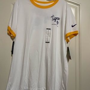 LSU tigers ringer tee